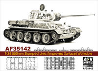 Soviet T-34 550mm Stamped Links (Improved Surface) Workable