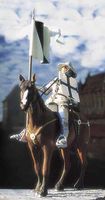 Teutonic Knight Mounted Ca.1410 - Image 1