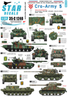 Cro-Army # 5. Croatian tracked AFVs and tanks 1991-93. - Image 1