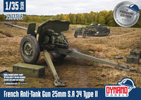 French Anti-Tank Gun 25mm S.A 34 Type II Premium Edition - Image 1
