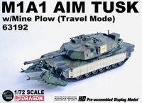 M1A1 AIM w/ Mine Plow (Travel Mode)